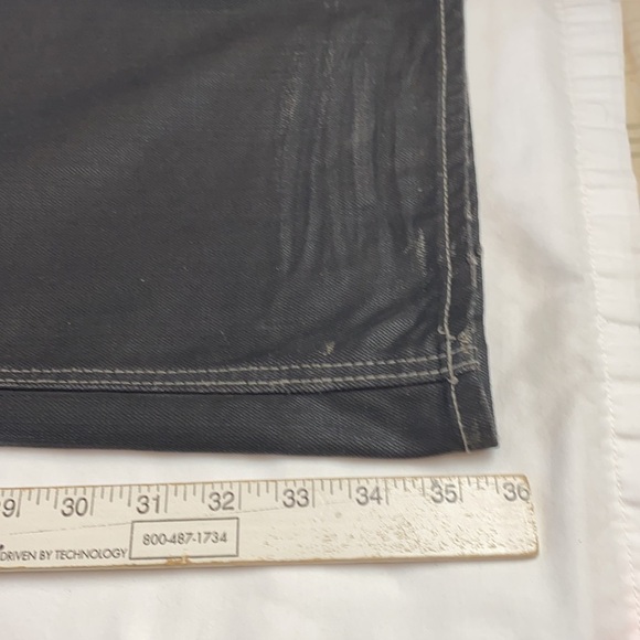 Born Fly Co button fly straight leg jeans SZ 40 - Picture 10 of 13